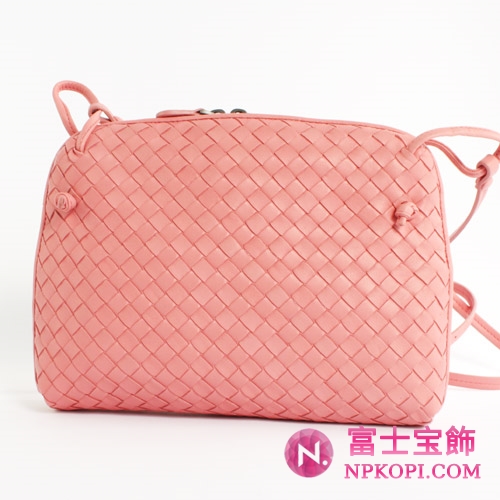 Bottega Veneta/ボッテガ・ヴェネタ  ラムスキン ショルダーバッグ ペタルピンク 245354V00166678【2010年秋冬モデル】 